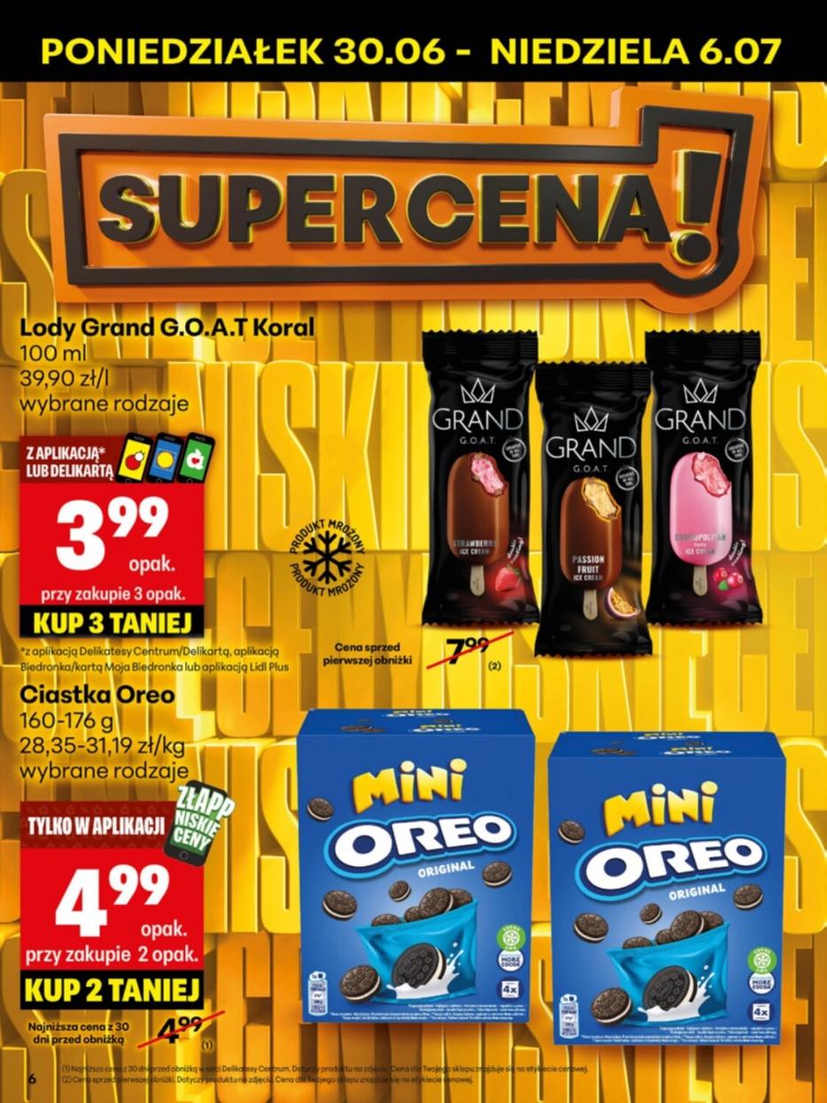 Gazetka promocyjna Delikatesy Centrum str. 6