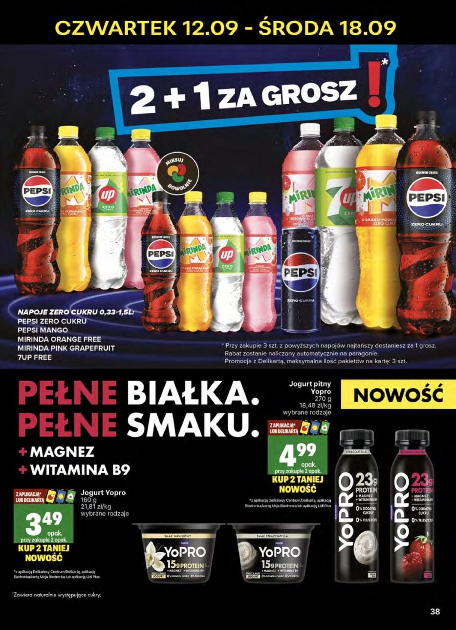 Gazetka promocyjna Delikatesy Centrum str. 38