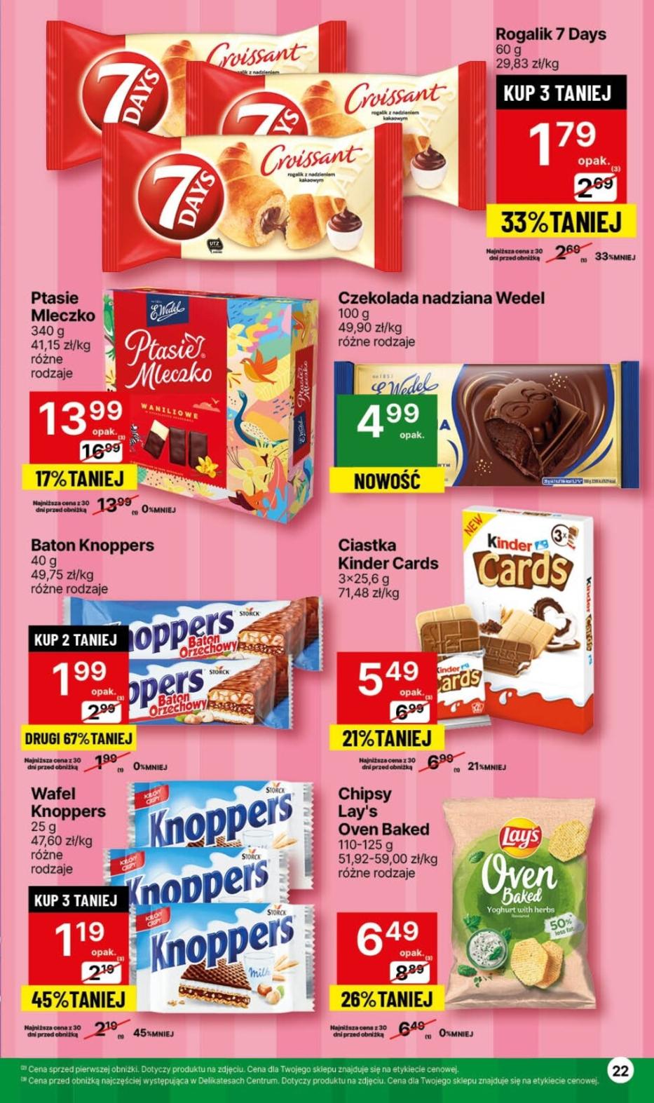 Gazetka promocyjna Delikatesy Centrum str. 22