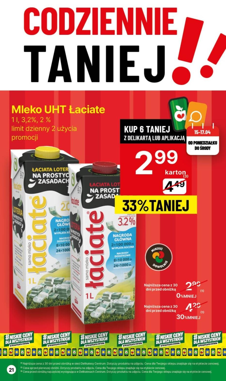 Gazetka promocyjna Delikatesy Centrum str. 21