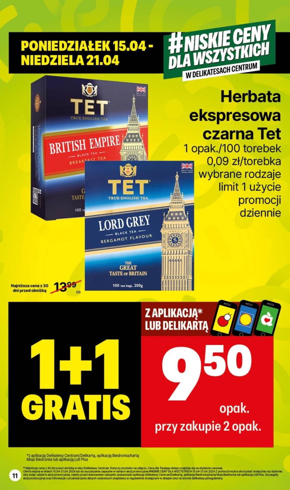 Gazetka promocyjna Delikatesy Centrum str. 11