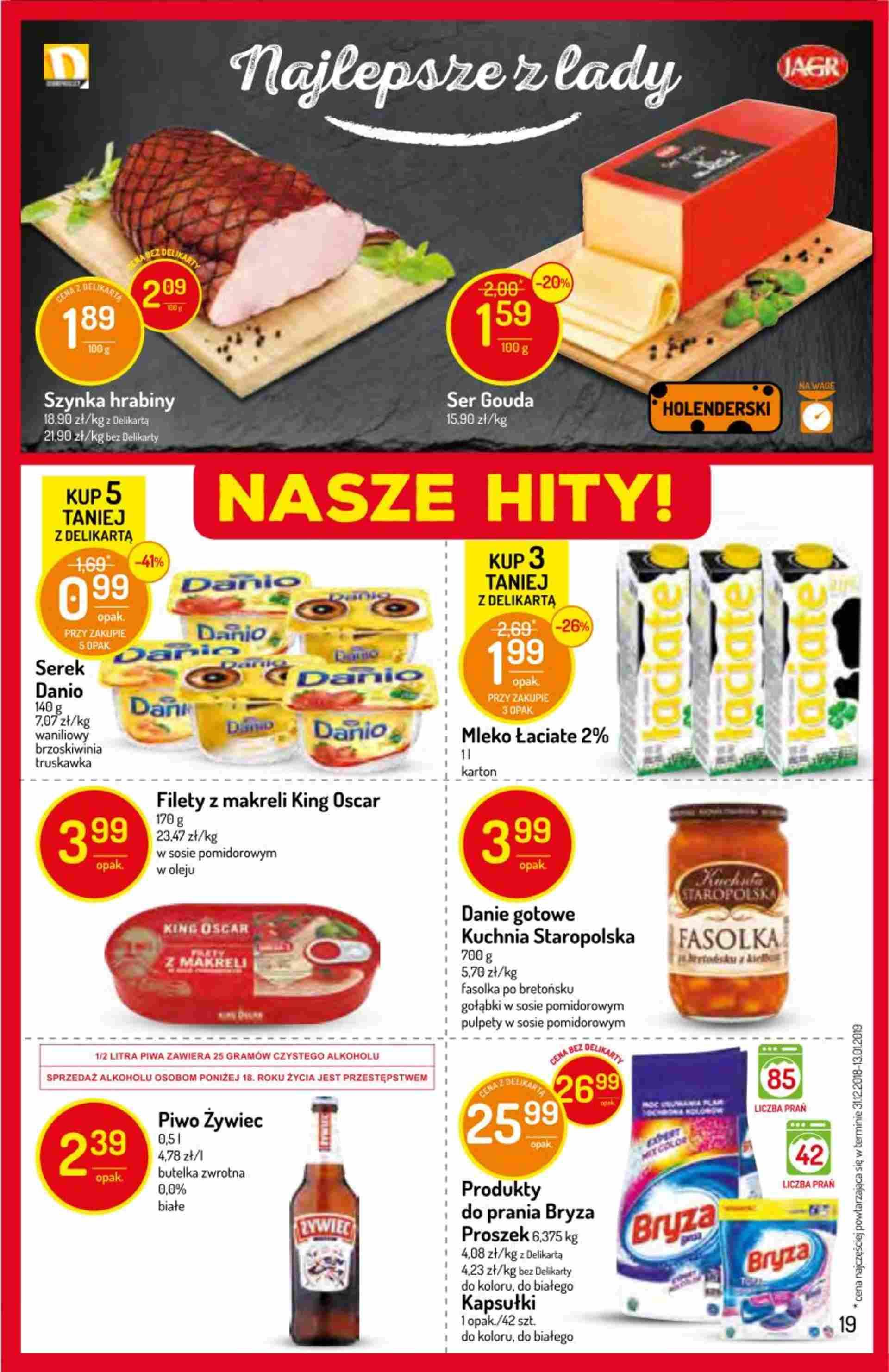 Gazetka promocyjna Delikatesy Centrum str. 19