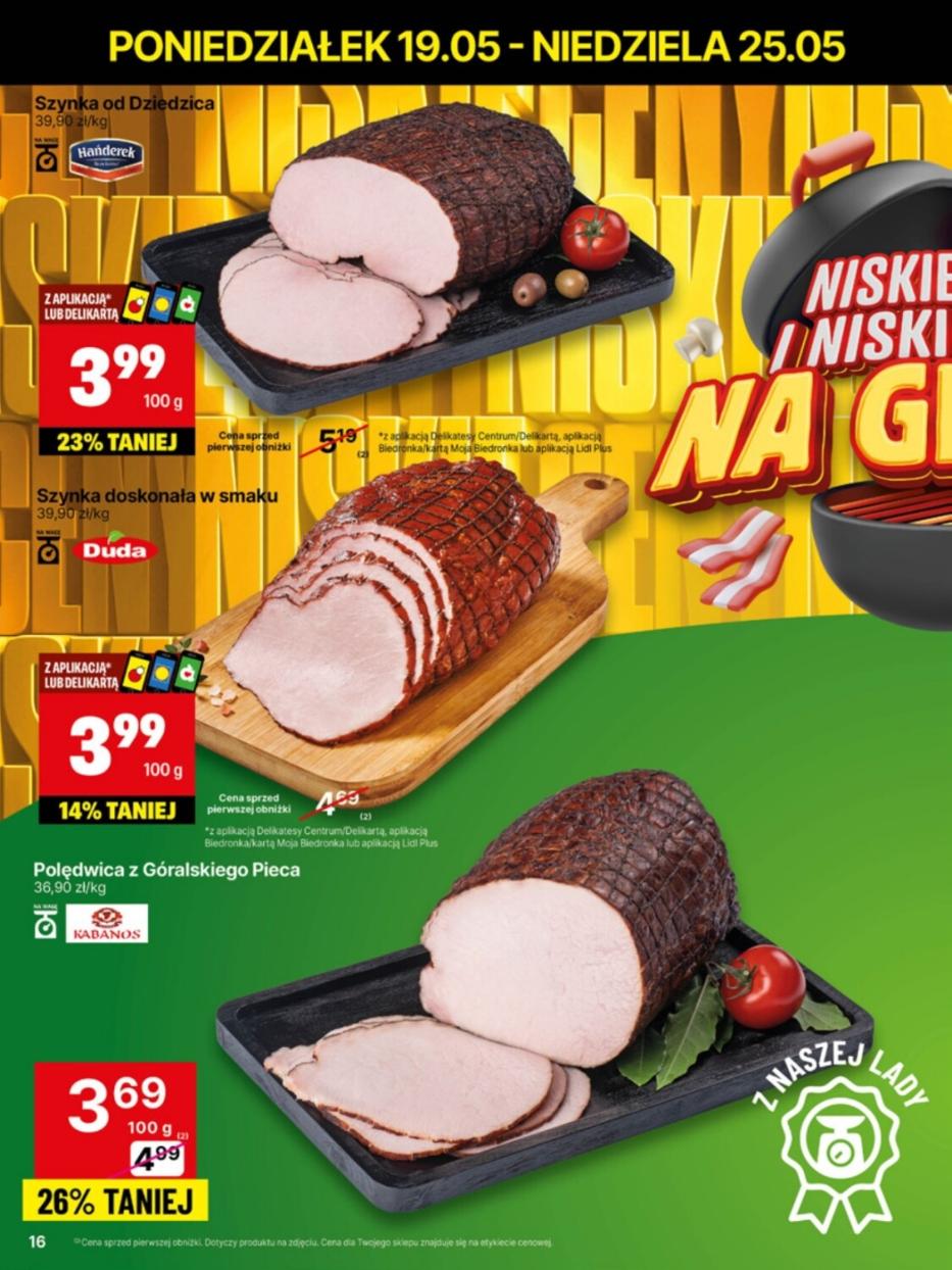 Gazetka promocyjna Delikatesy Centrum str. 16