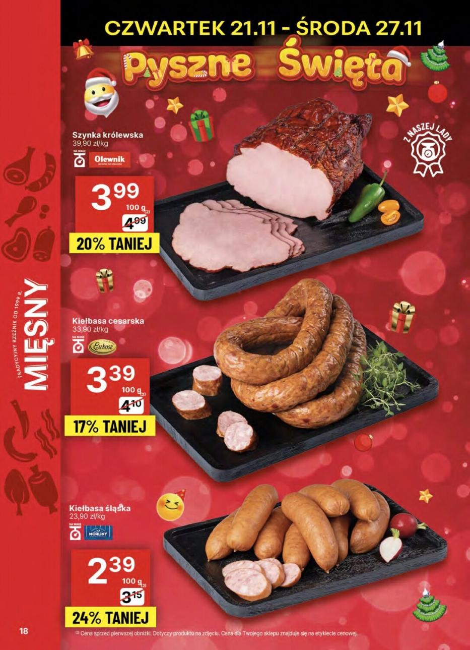 Gazetka promocyjna Delikatesy Centrum str. 18