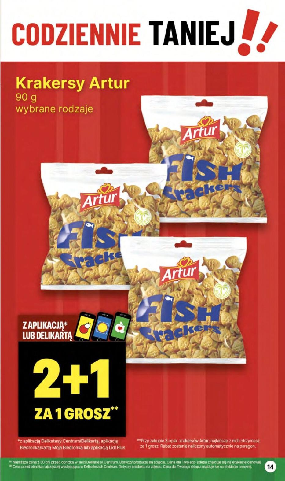 Gazetka promocyjna Delikatesy Centrum str. 14