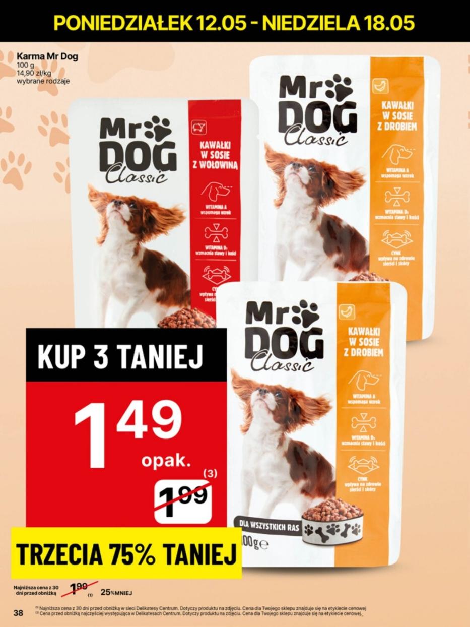 Gazetka promocyjna Delikatesy Centrum str. 38