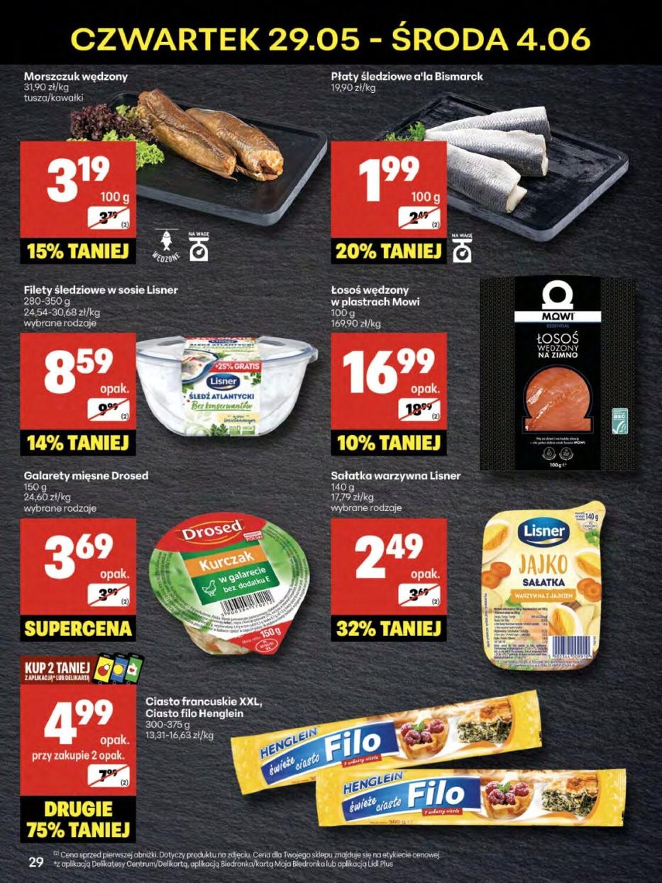 Gazetka promocyjna Delikatesy Centrum str. 29