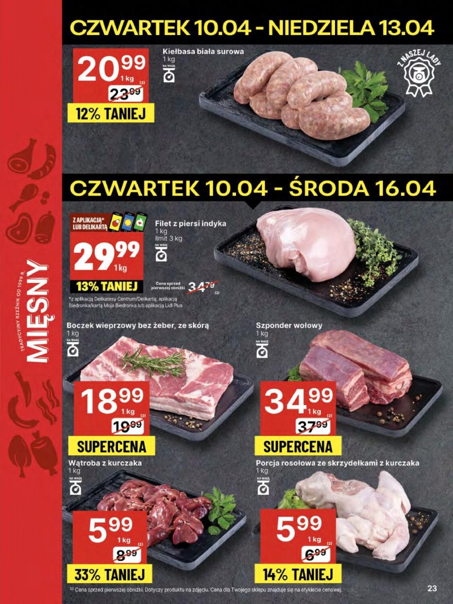 Gazetka promocyjna Delikatesy Centrum str. 23