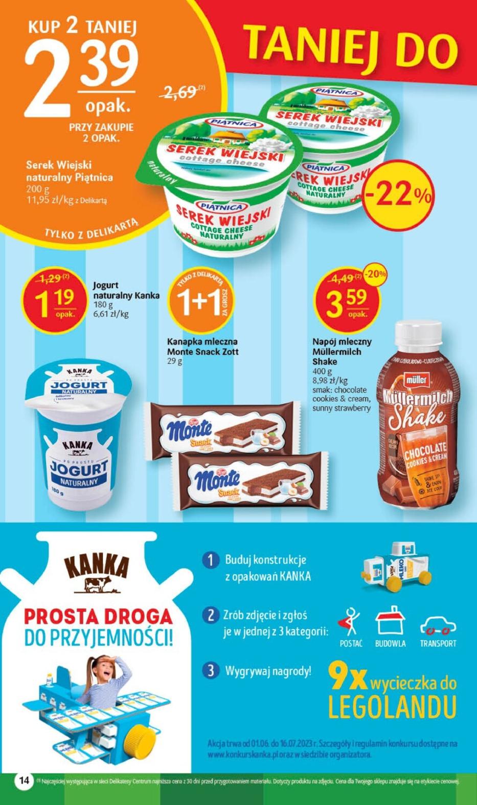Gazetka promocyjna Delikatesy Centrum str. 14
