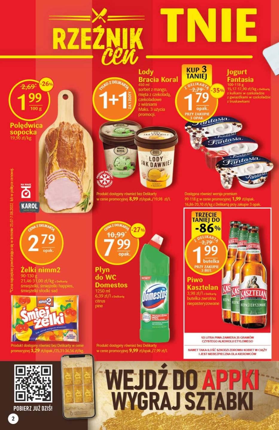 Gazetka promocyjna Delikatesy Centrum str. 2