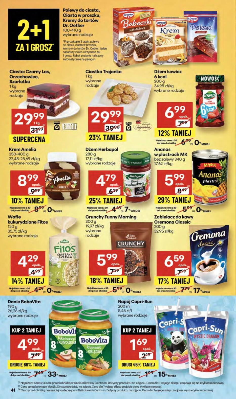 Gazetka promocyjna Delikatesy Centrum str. 41