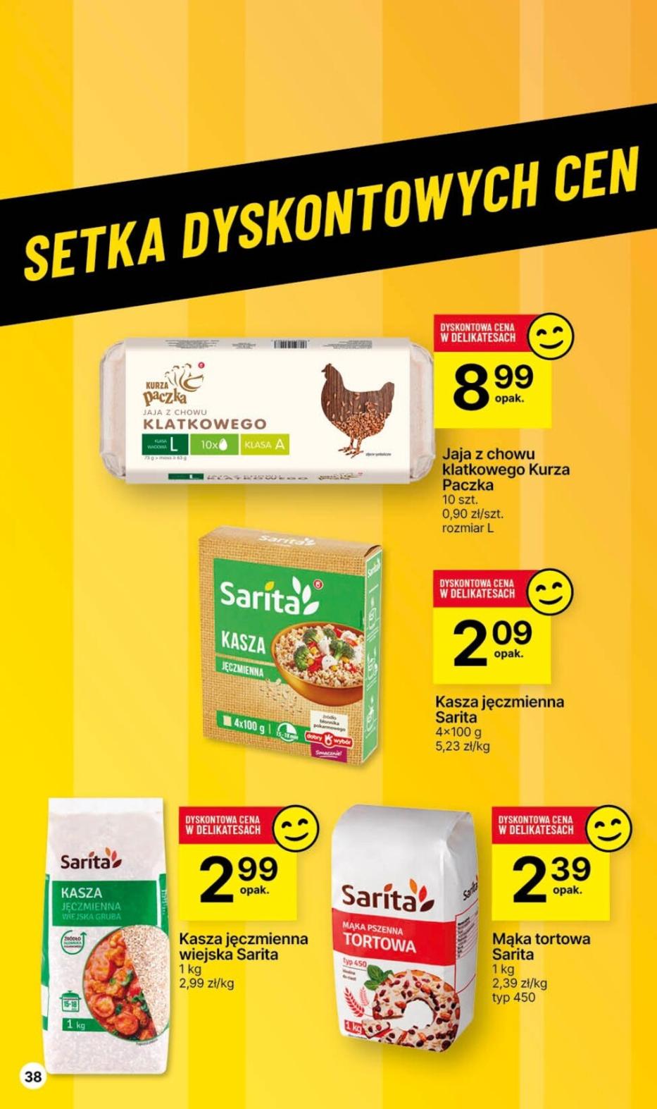 Gazetka promocyjna Delikatesy Centrum str. 38