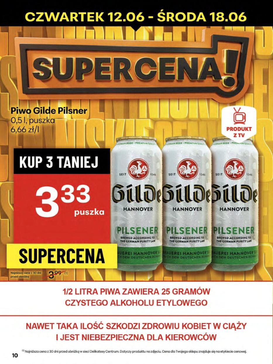 Gazetka promocyjna Delikatesy Centrum str. 10