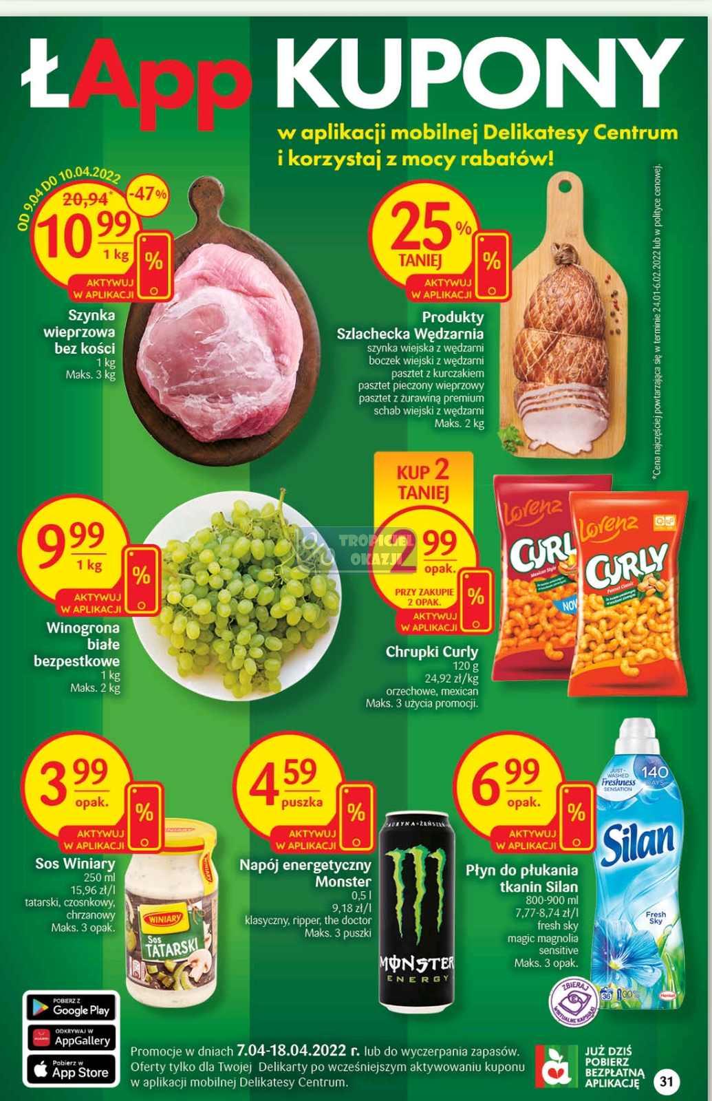 Gazetka promocyjna Delikatesy Centrum str. 31