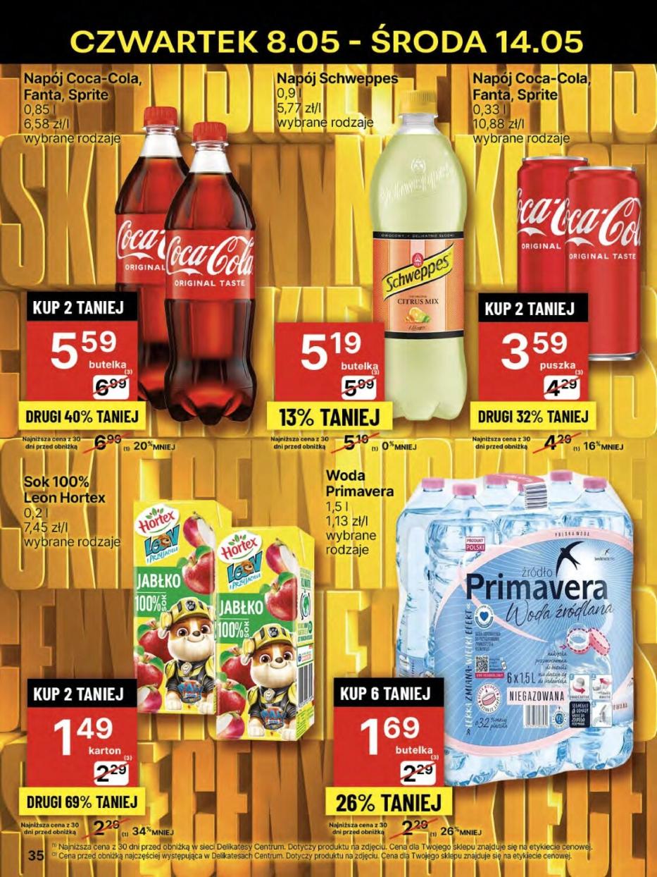 Gazetka promocyjna Delikatesy Centrum str. 35