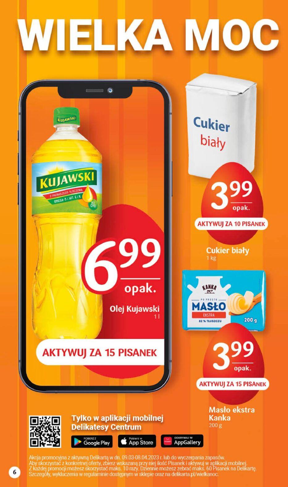 Gazetka promocyjna Delikatesy Centrum str. 6