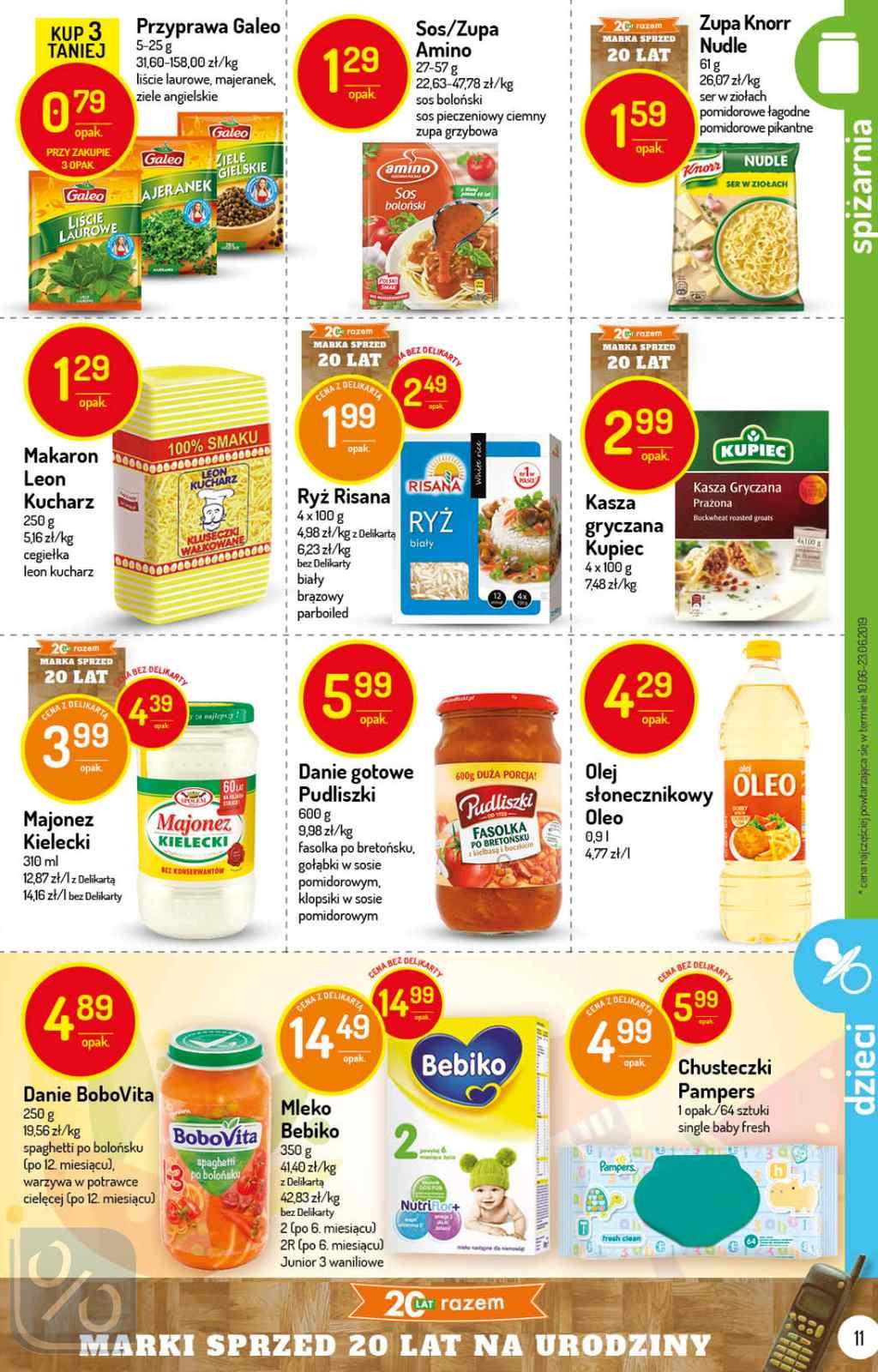 Gazetka promocyjna Delikatesy Centrum str. 11