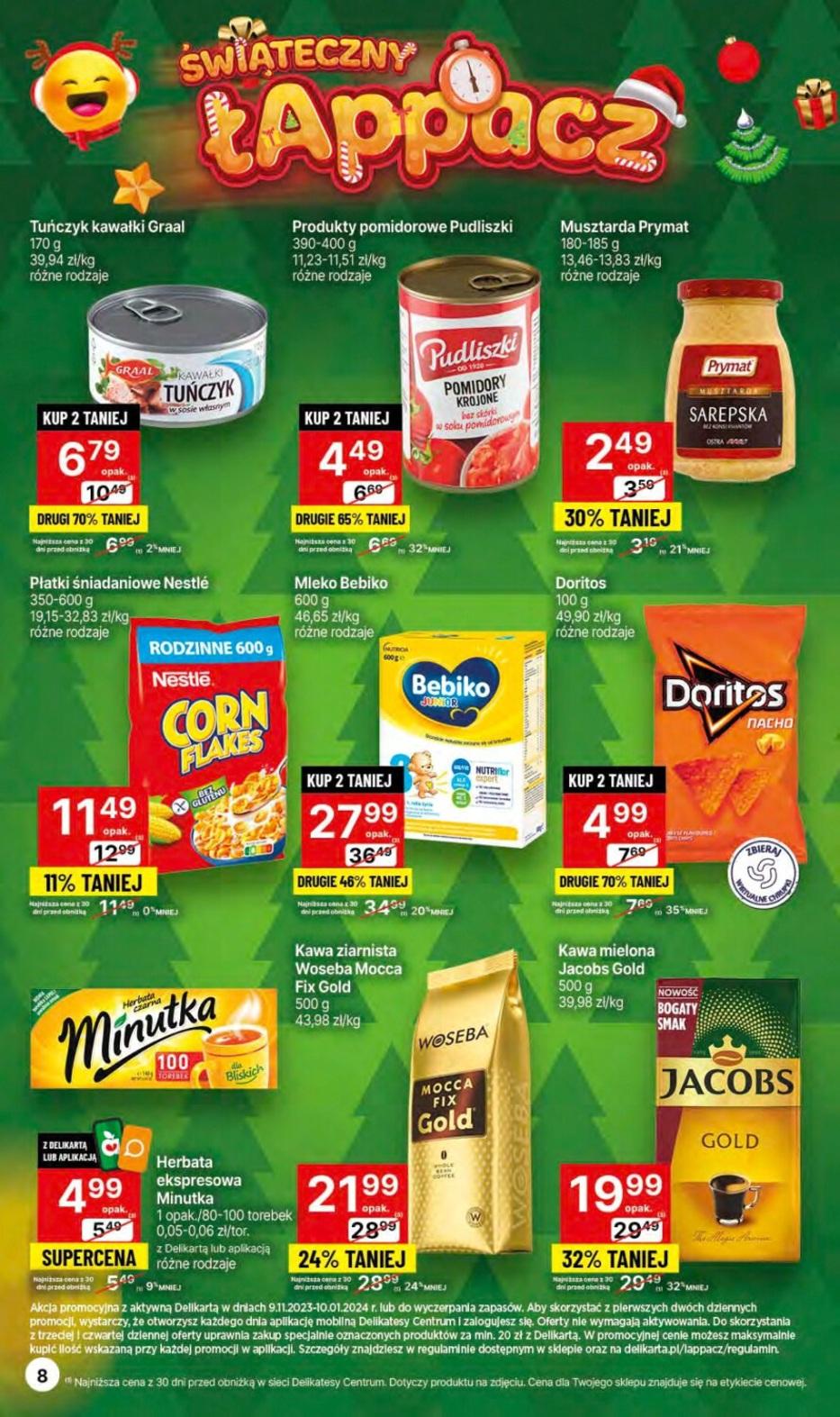 Gazetka promocyjna Delikatesy Centrum str. 8
