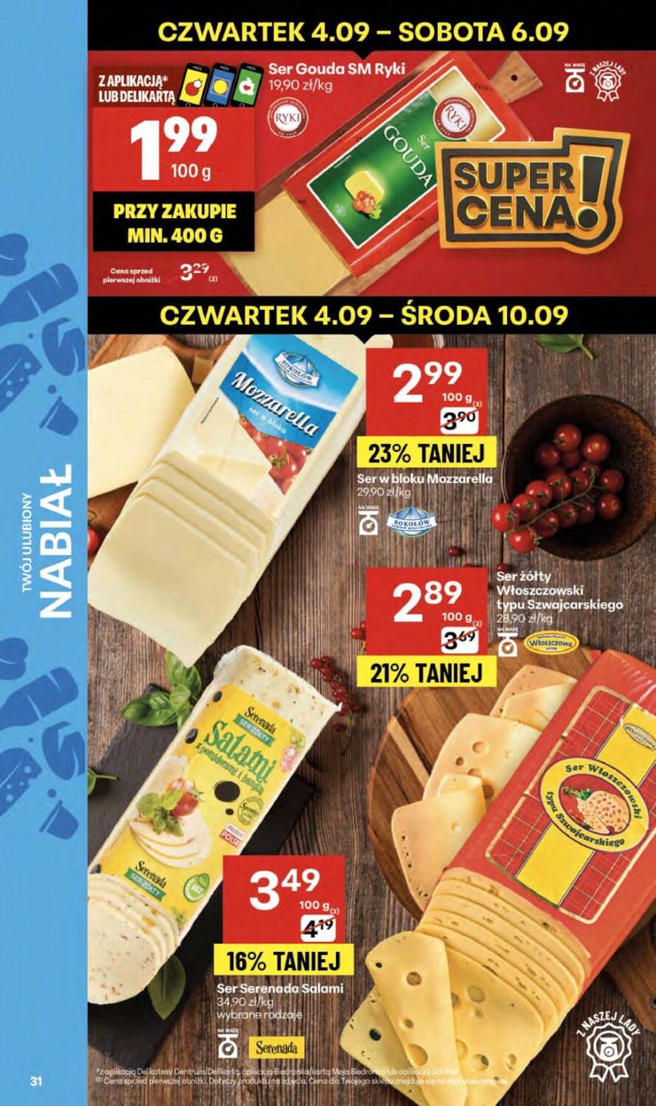 Gazetka promocyjna Delikatesy Centrum str. 31