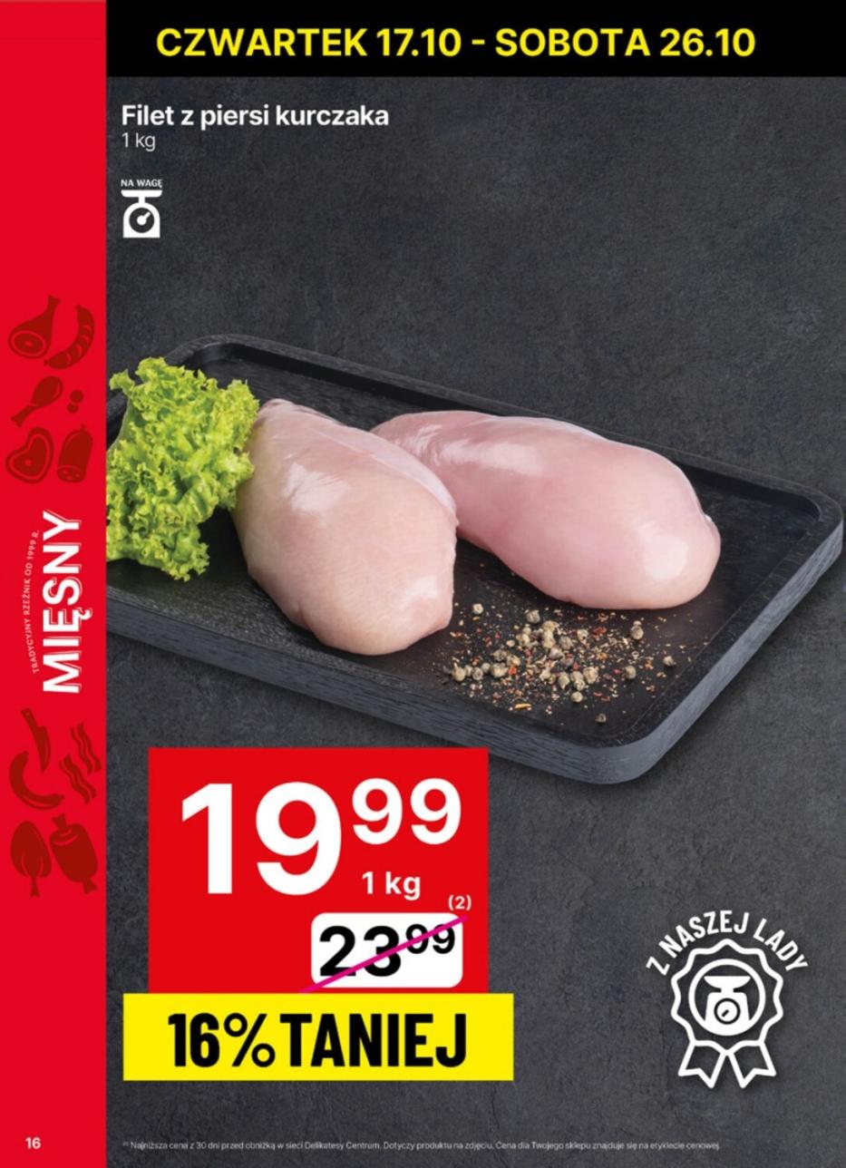 Gazetka promocyjna Delikatesy Centrum str. 16