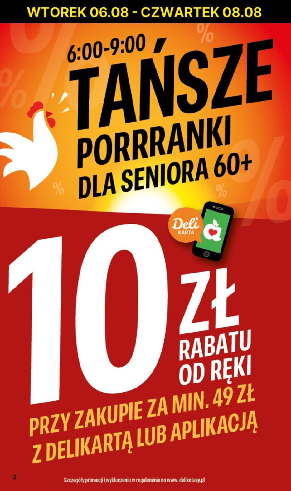 Gazetka promocyjna Delikatesy Centrum str. 2