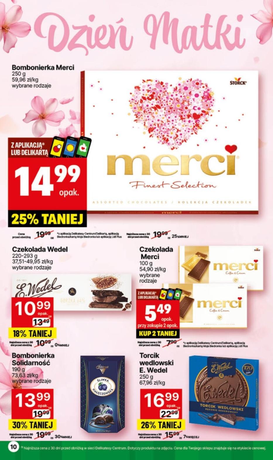 Gazetka promocyjna Delikatesy Centrum str. 10