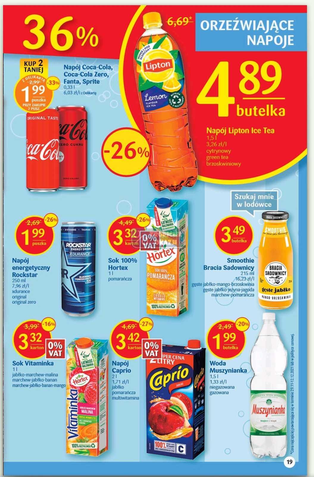 Gazetka promocyjna Delikatesy Centrum str. 19