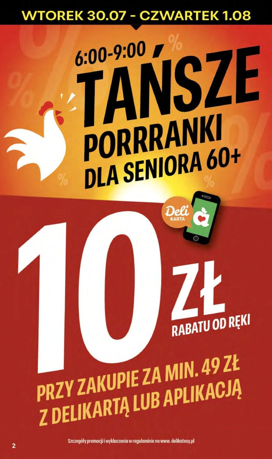 Gazetka promocyjna Delikatesy Centrum str. 2