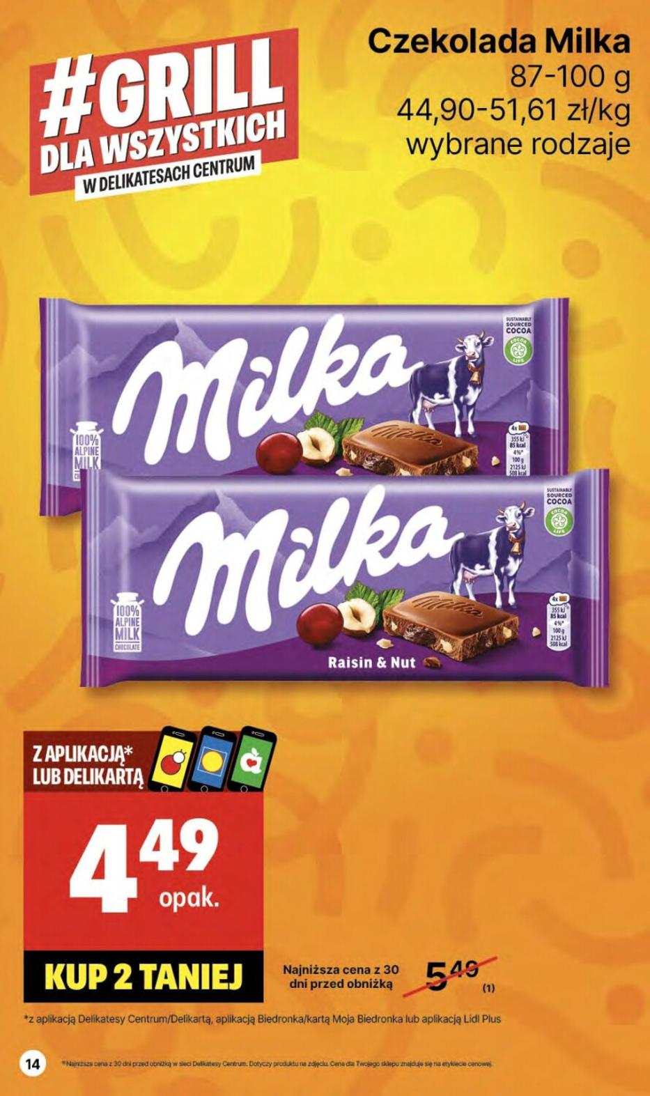 Gazetka promocyjna Delikatesy Centrum str. 14