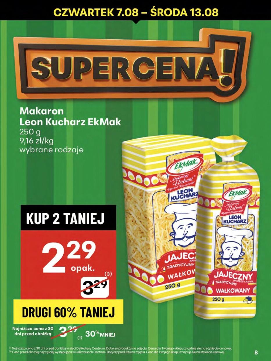 Gazetka promocyjna Delikatesy Centrum str. 8