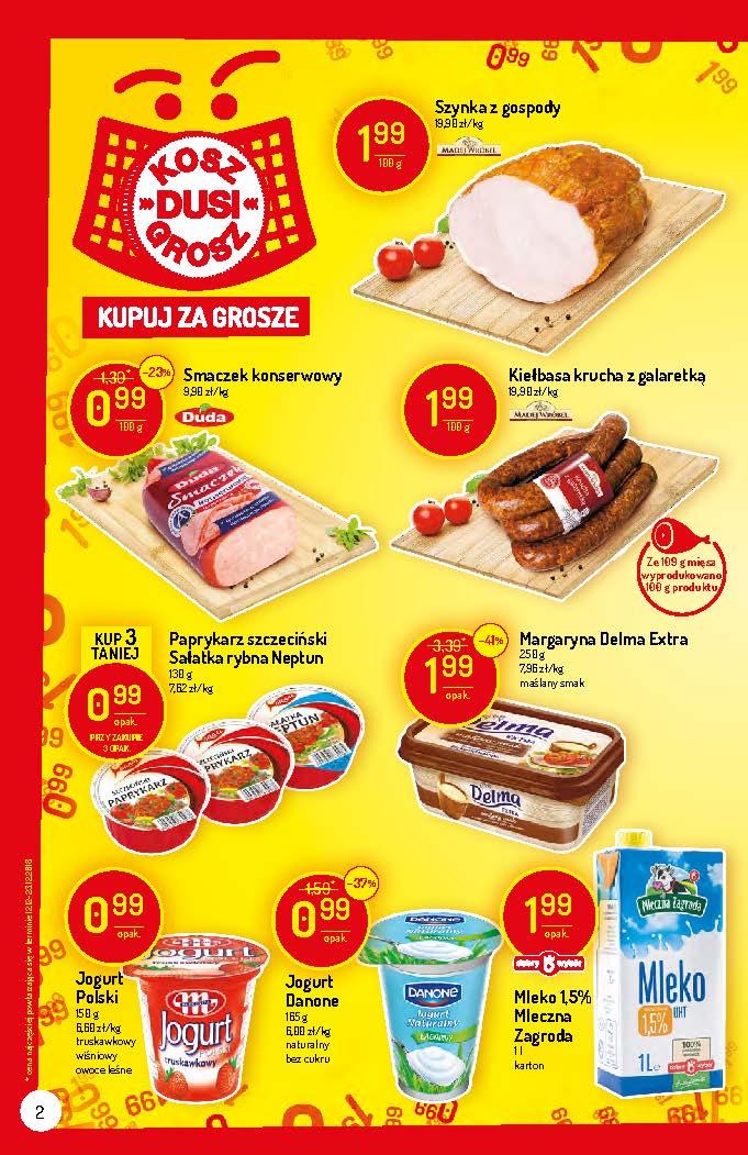 Gazetka promocyjna Delikatesy Centrum str. 2