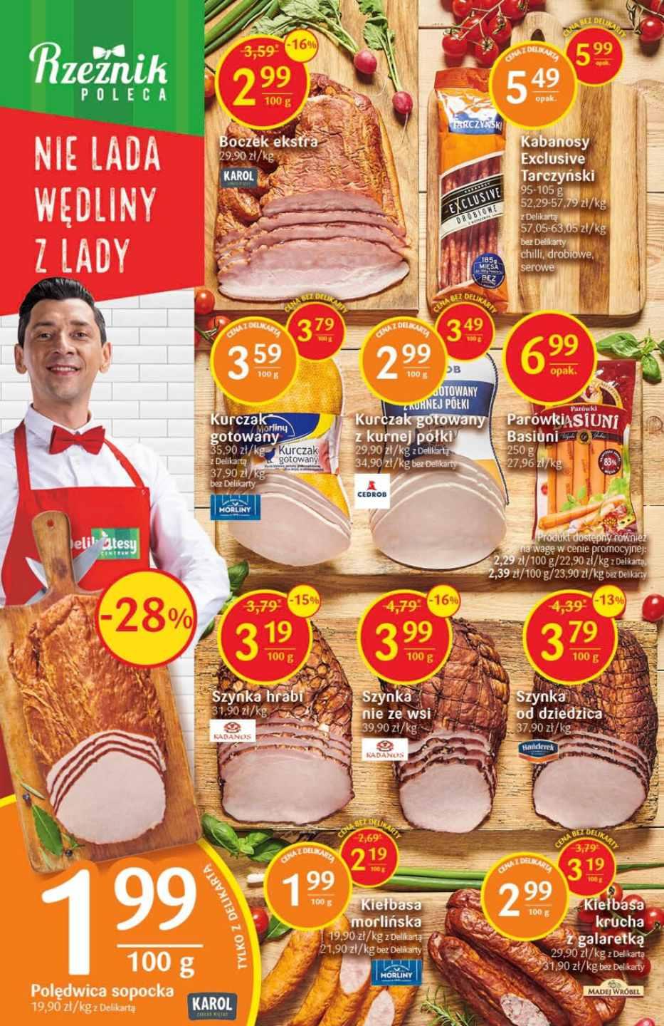 Gazetka promocyjna Delikatesy Centrum str. 12