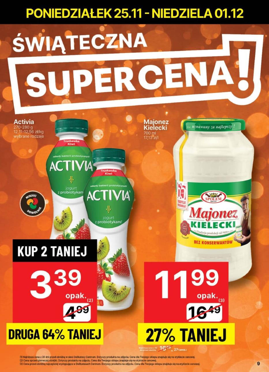 Gazetka promocyjna Delikatesy Centrum str. 9