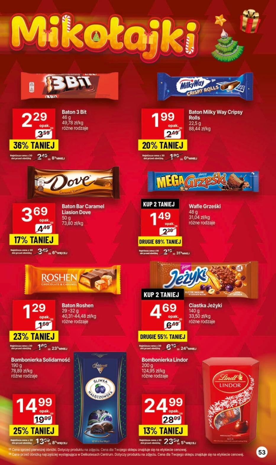 Gazetka promocyjna Delikatesy Centrum str. 53