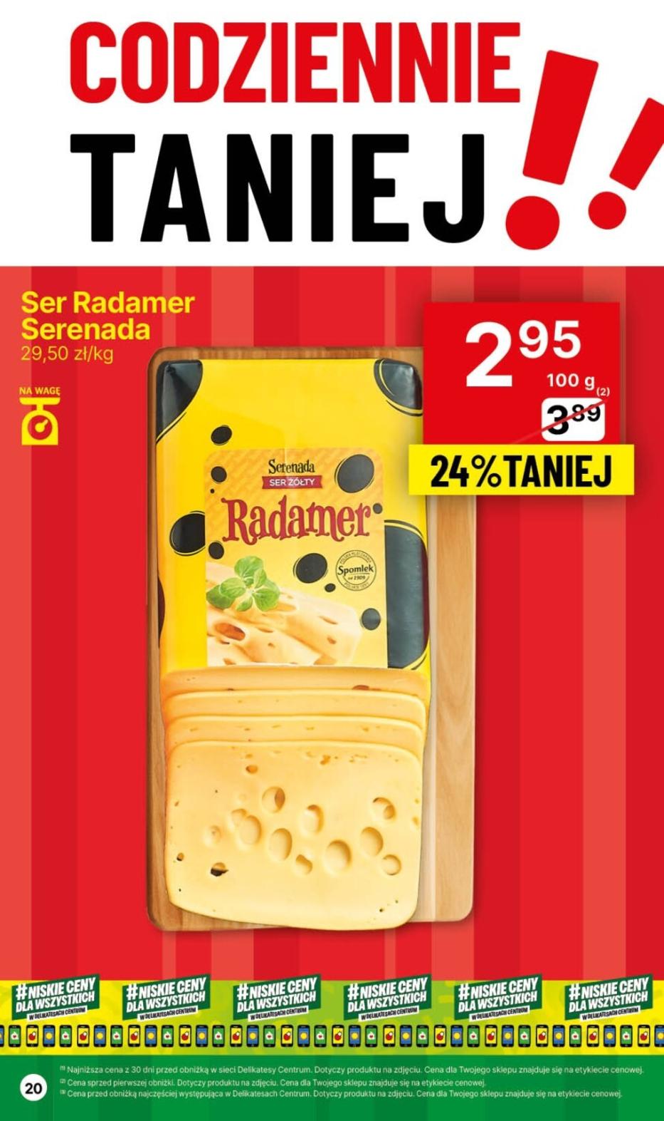 Gazetka promocyjna Delikatesy Centrum str. 20