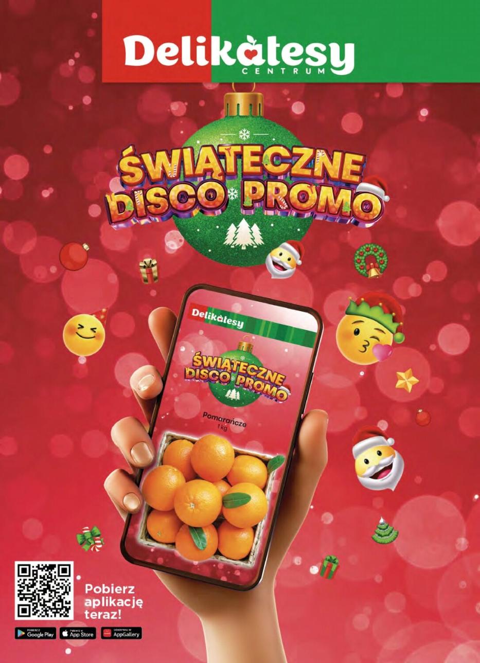 Gazetka promocyjna Delikatesy Centrum str. 1