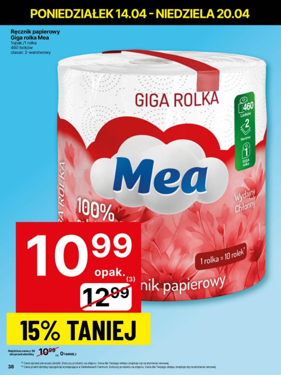 Gazetka promocyjna Delikatesy Centrum str. 38
