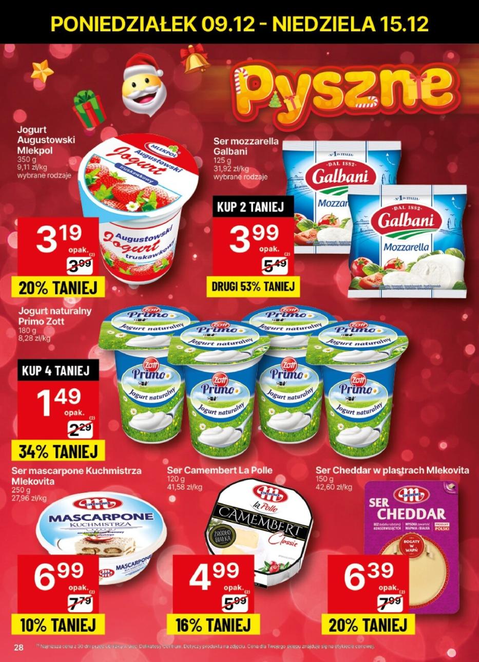 Gazetka promocyjna Delikatesy Centrum str. 28