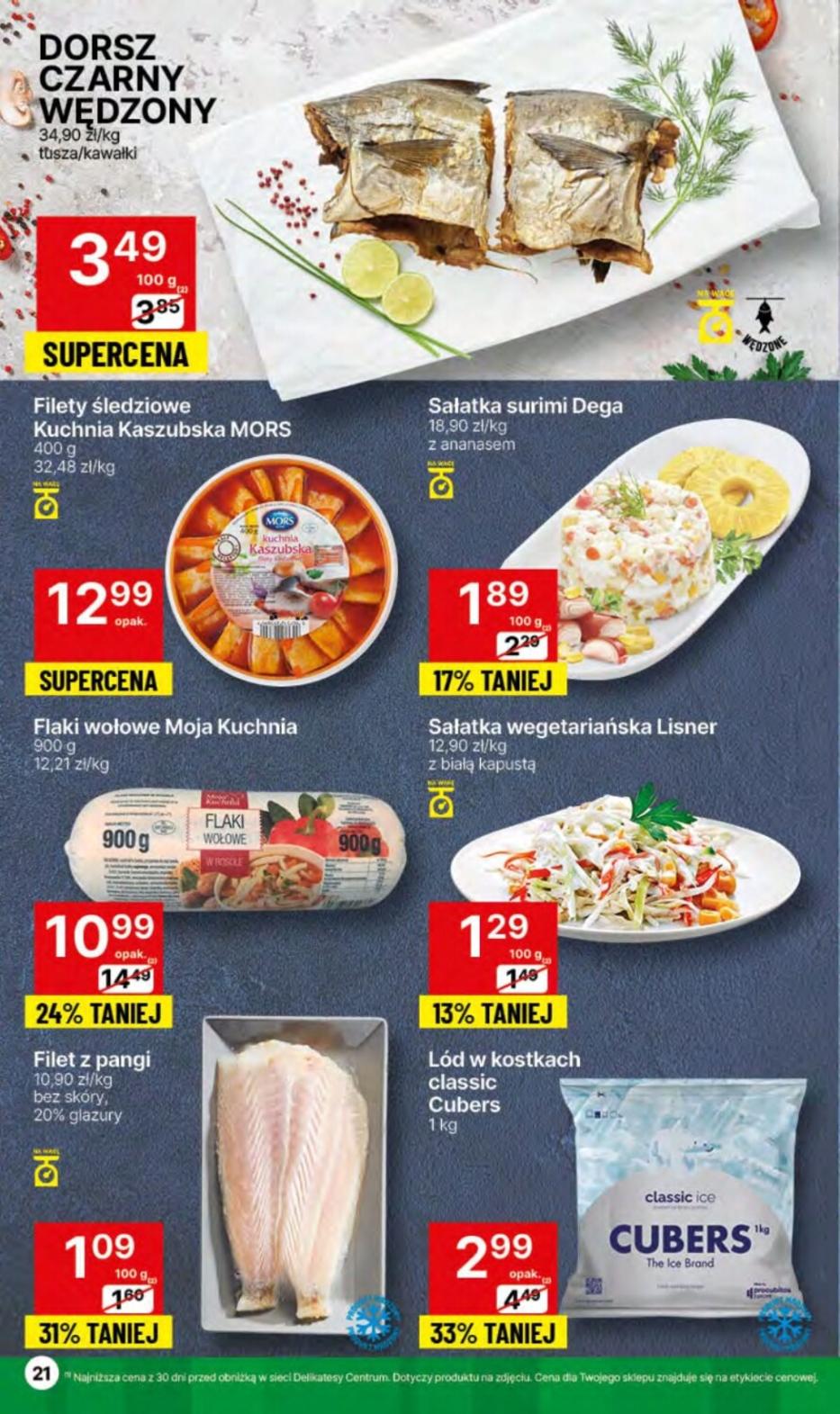 Gazetka promocyjna Delikatesy Centrum str. 21