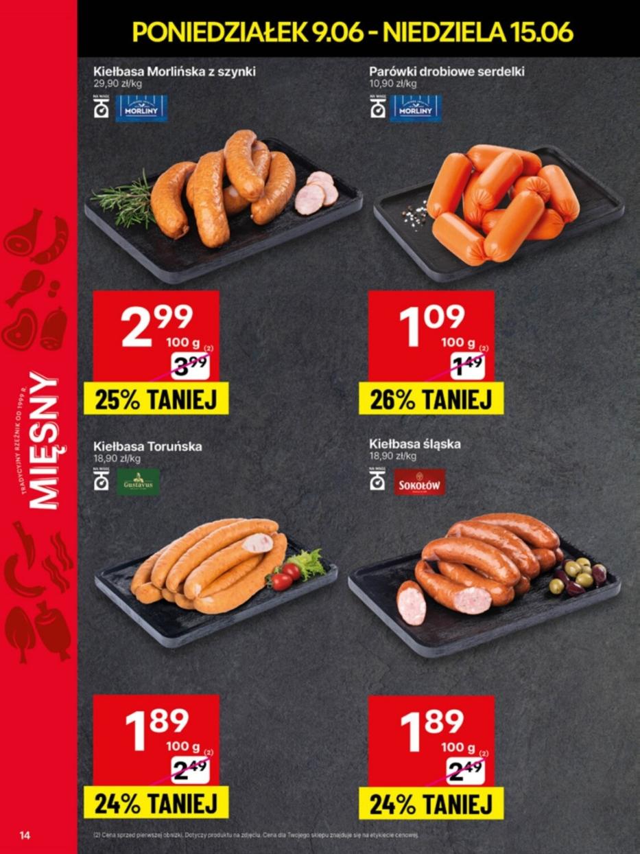 Gazetka promocyjna Delikatesy Centrum str. 14