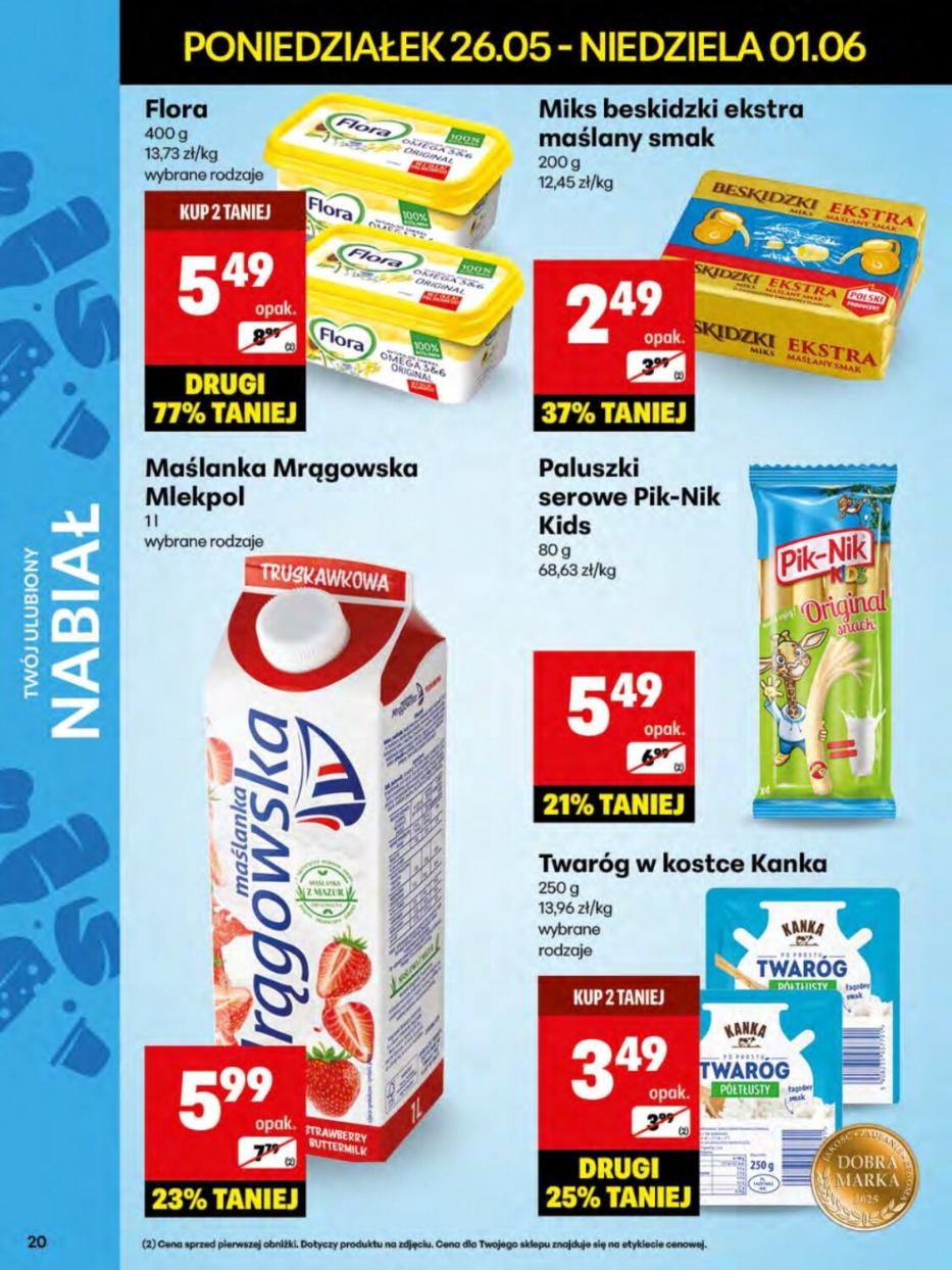 Gazetka promocyjna Delikatesy Centrum str. 20