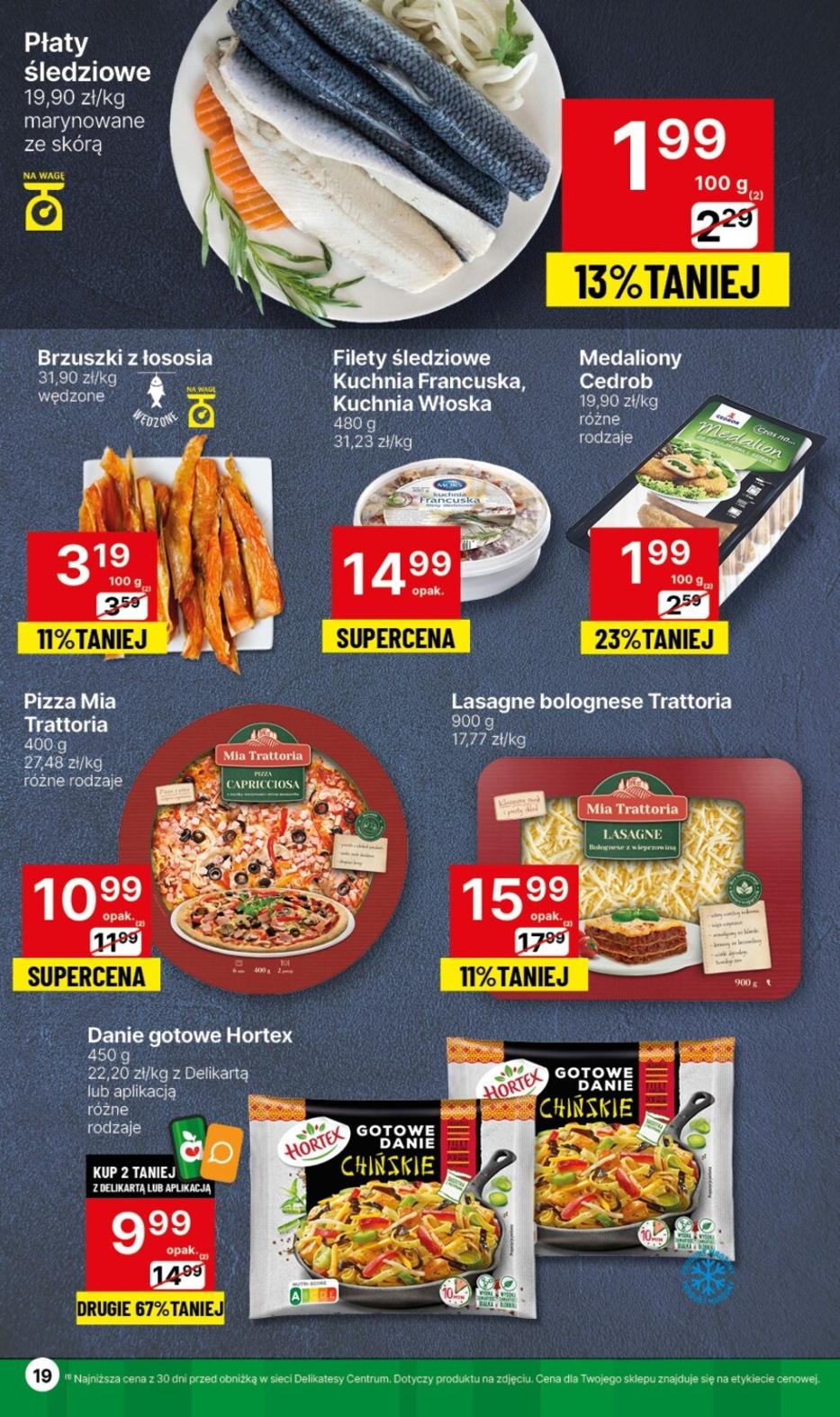 Gazetka promocyjna Delikatesy Centrum str. 19