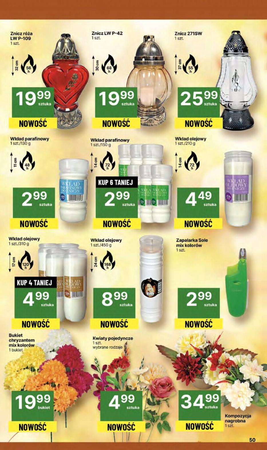 Gazetka promocyjna Delikatesy Centrum str. 50