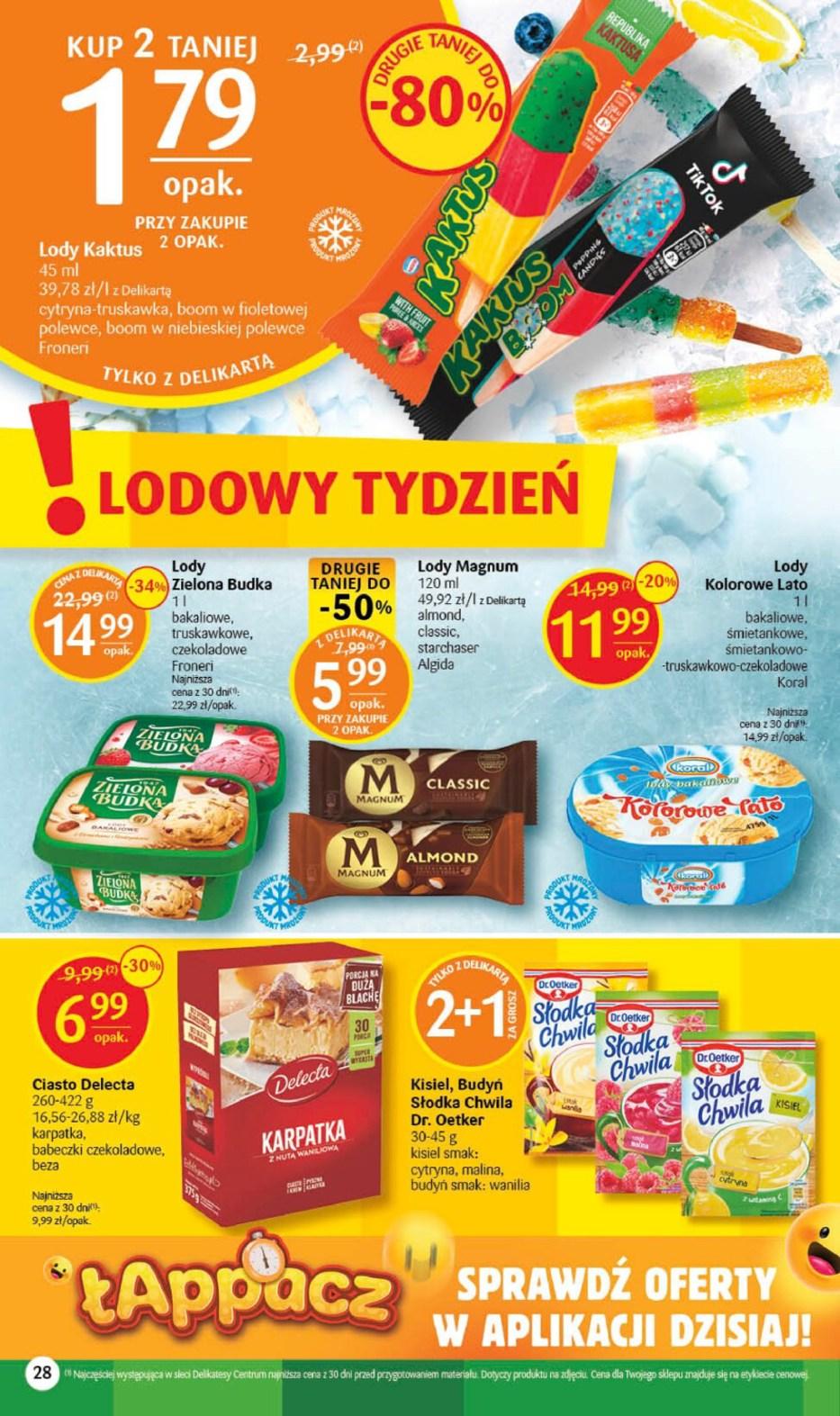 Gazetka promocyjna Delikatesy Centrum str. 27