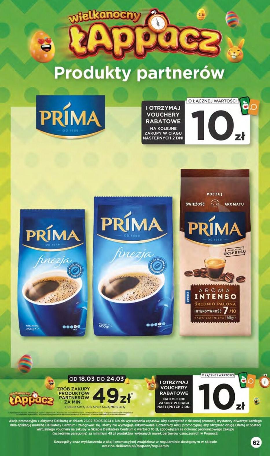 Gazetka promocyjna Delikatesy Centrum str. 62