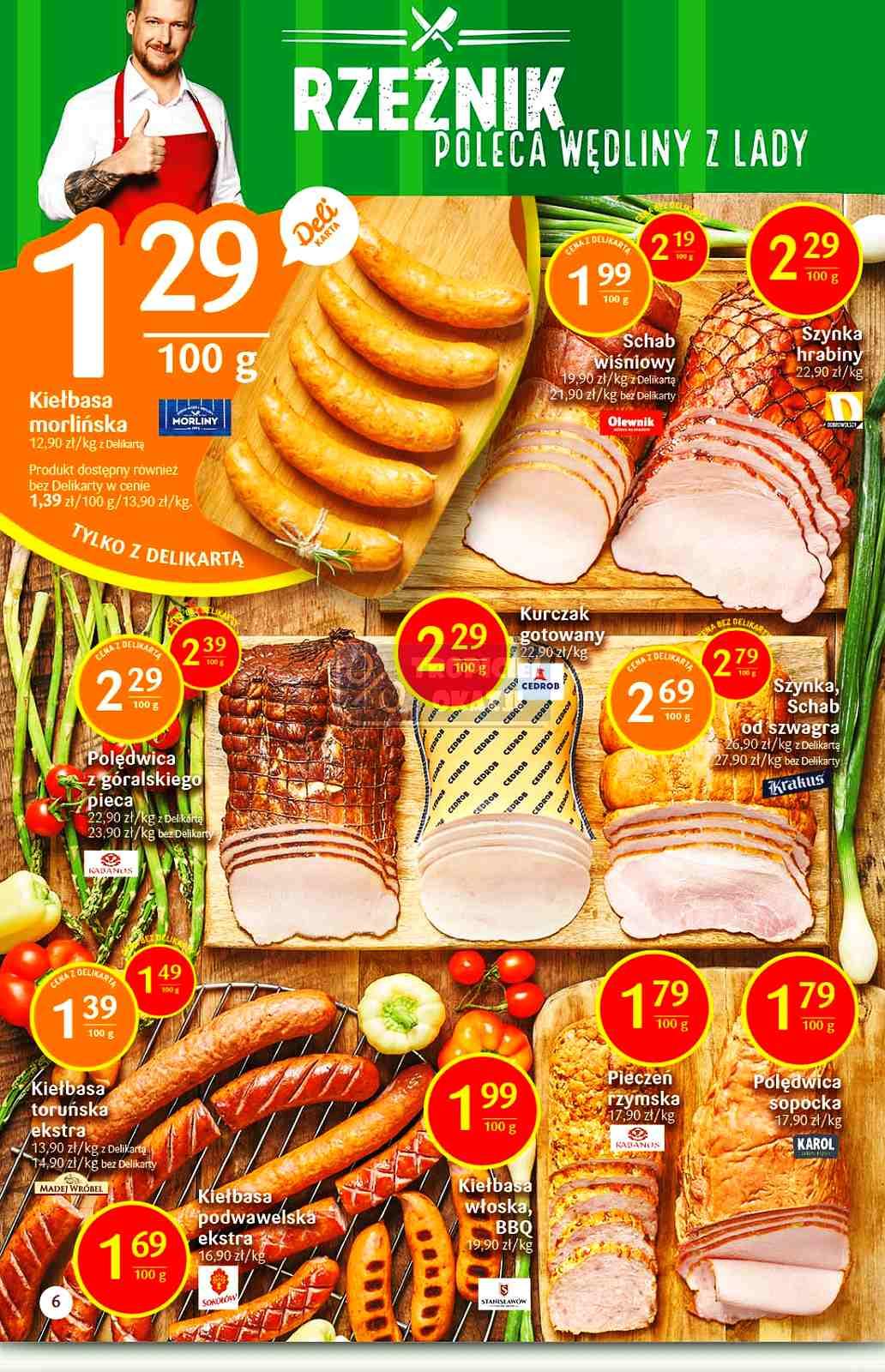 Gazetka promocyjna Delikatesy Centrum str. 6