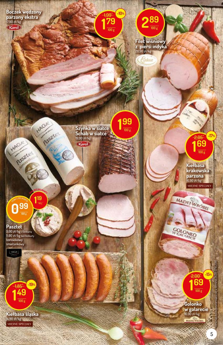 Gazetka promocyjna Delikatesy Centrum str. 5