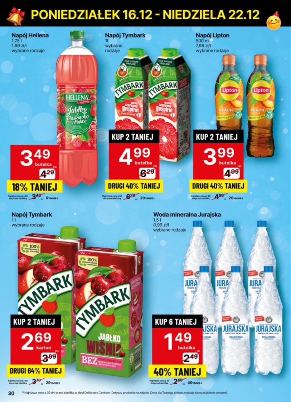 Gazetka promocyjna Delikatesy Centrum str. 30