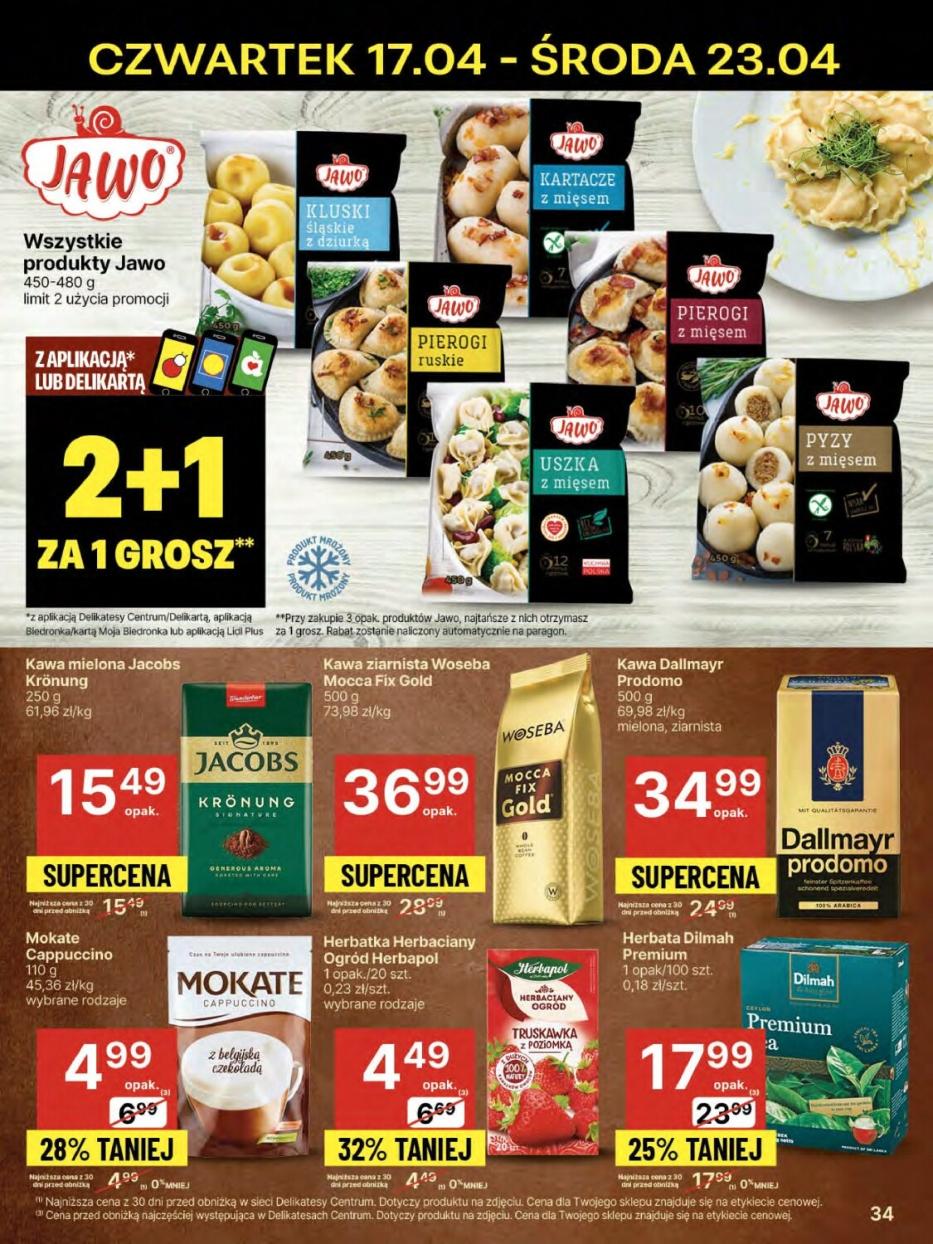 Gazetka promocyjna Delikatesy Centrum str. 34