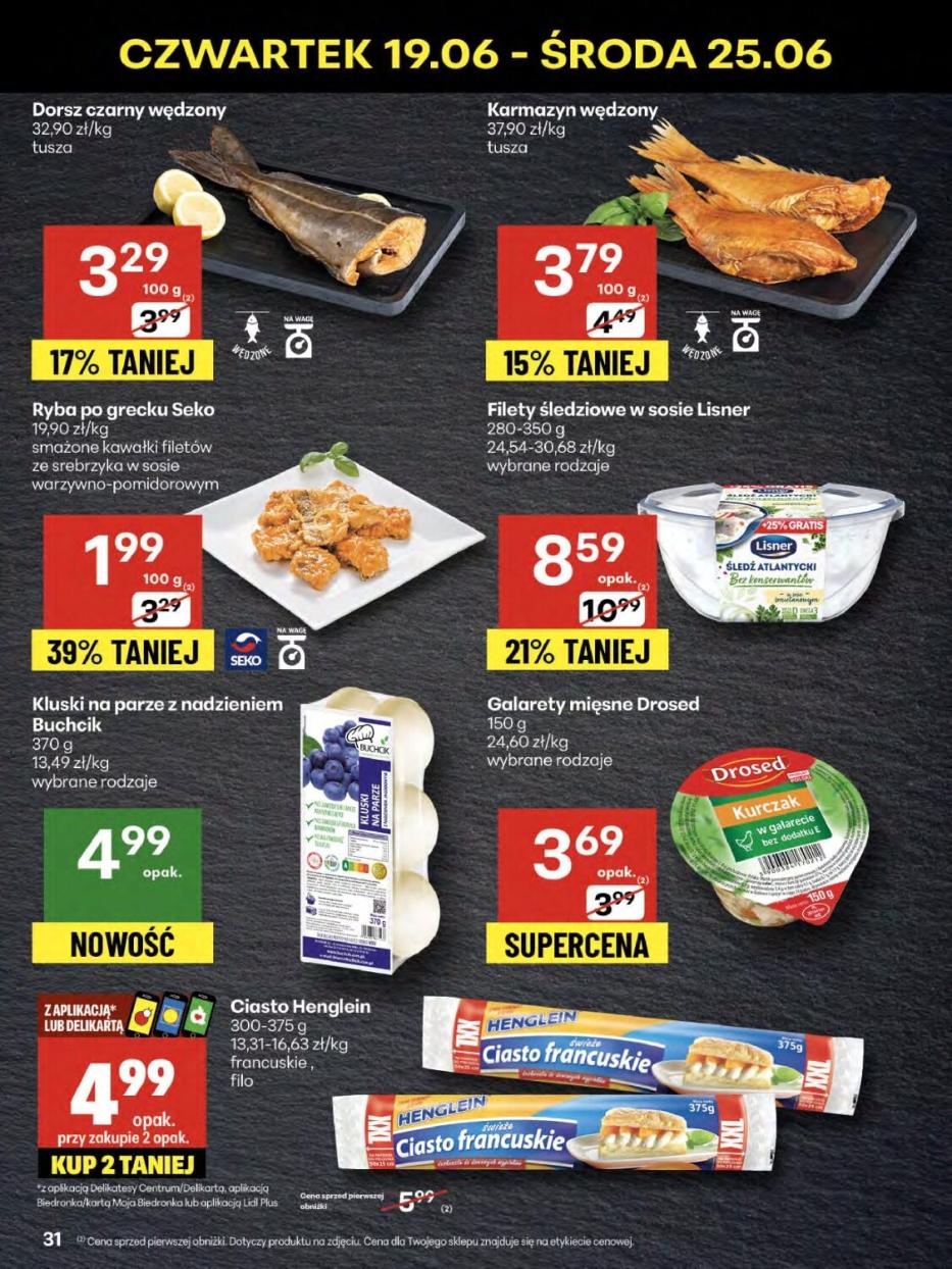 Gazetka promocyjna Delikatesy Centrum str. 31